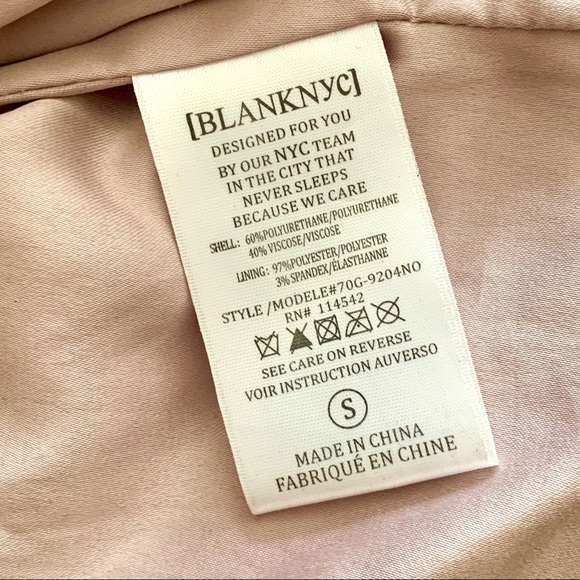 Blank NYC Vegan Leather Jacket - Picture 5 of 6